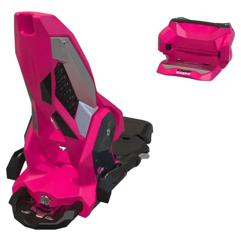 Marker Griffon X 13 Mwerks Ski Binding 90mm in Pink and Graphite 2027-2