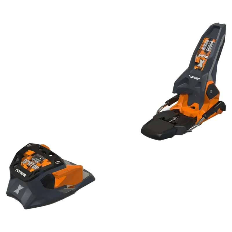 Marker Griffon X 13 Ski Binding 90mm in Graphite and Orange 2027