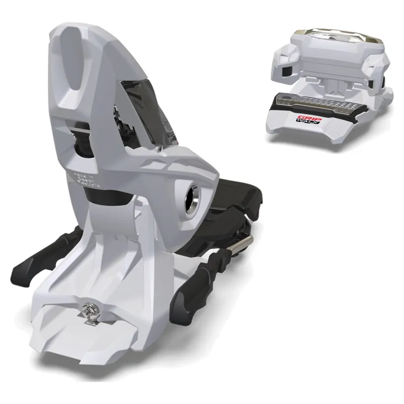Marker Squire 11 Bindings in White With 110mm Brakes-1