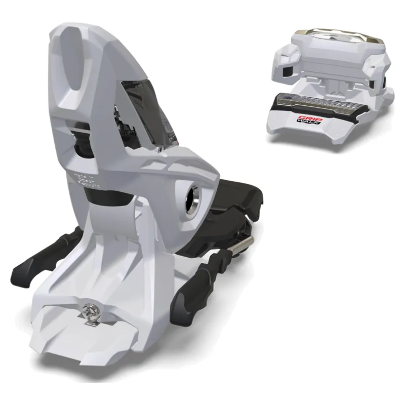 Marker Squire 11 Bindings in White with 90mm Brakes-1