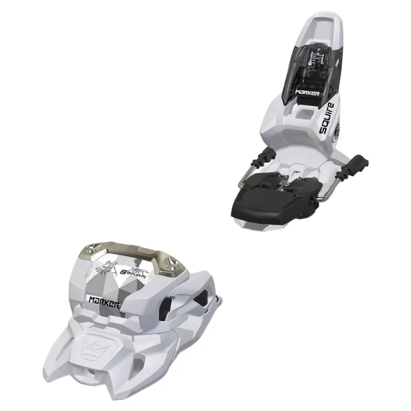 Marker Squire 11 Ski Bindings in White 2027-1