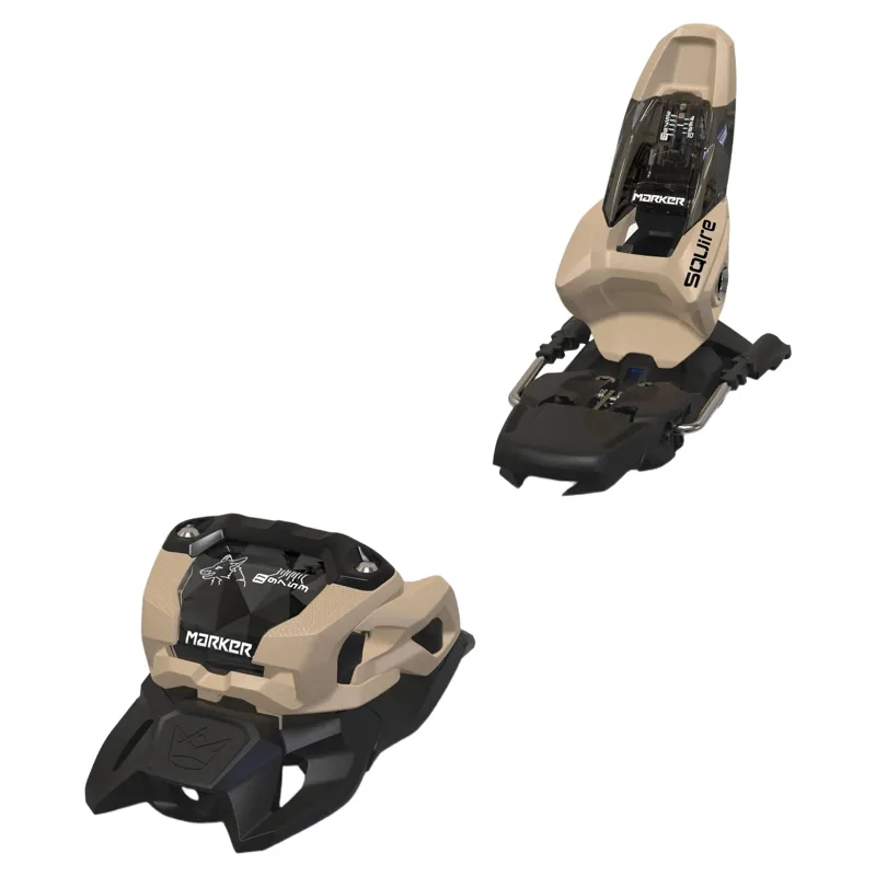 Marker Squire 11 Ski Binding in Tan and Black