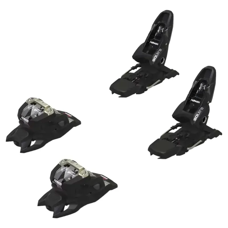 Marker Squire 11 Ski Bindings in Black with 90mm Brakes-1