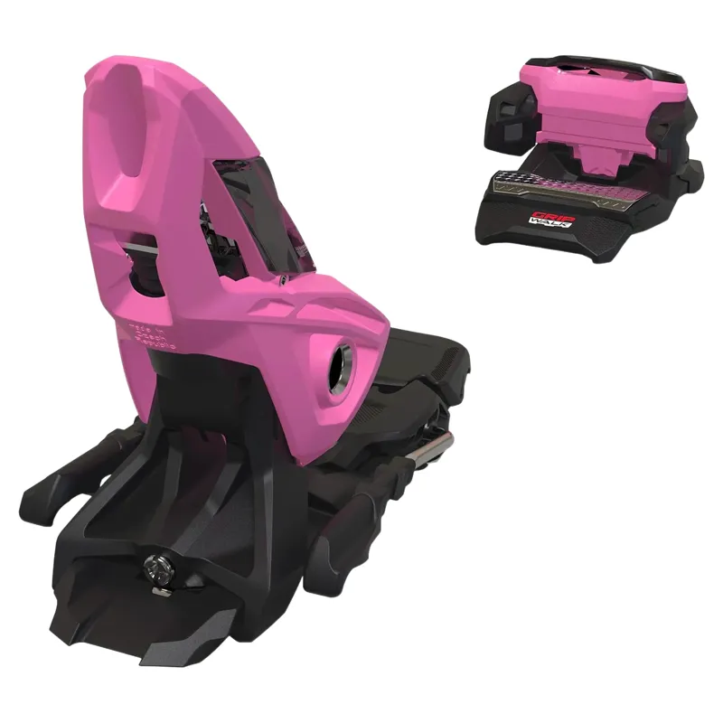 Marker Squire 11 Ski Bindings in Rose and Black-1