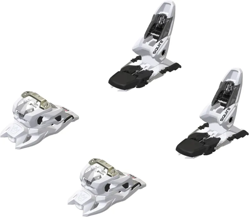 Marker Squire 11 Ski Bindings 2026 White with 90mm Brake
