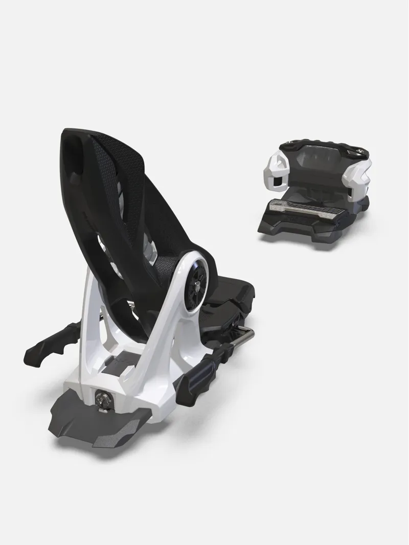 Marker Jester 16 ID Ski Binding in White and Black with 100mm Brake-1