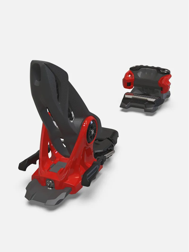 Marker Jester 16 Ski Binding in Anthracite and Red with 100mm Brake-1