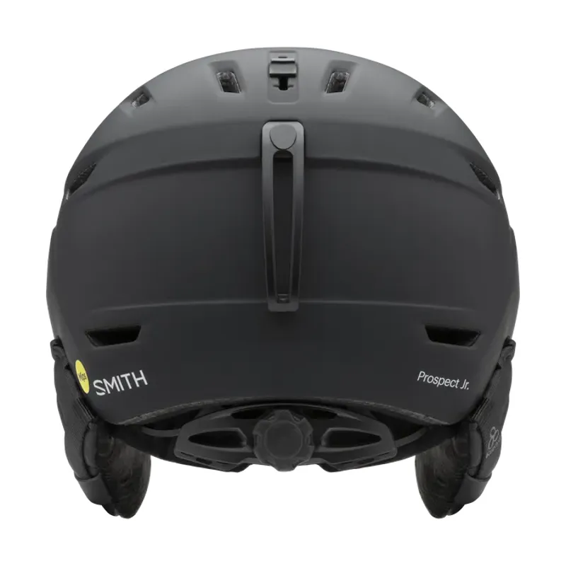 Smith Prospect Jnr MIPS Ski and Snowboard Helmet in Matt Black-2