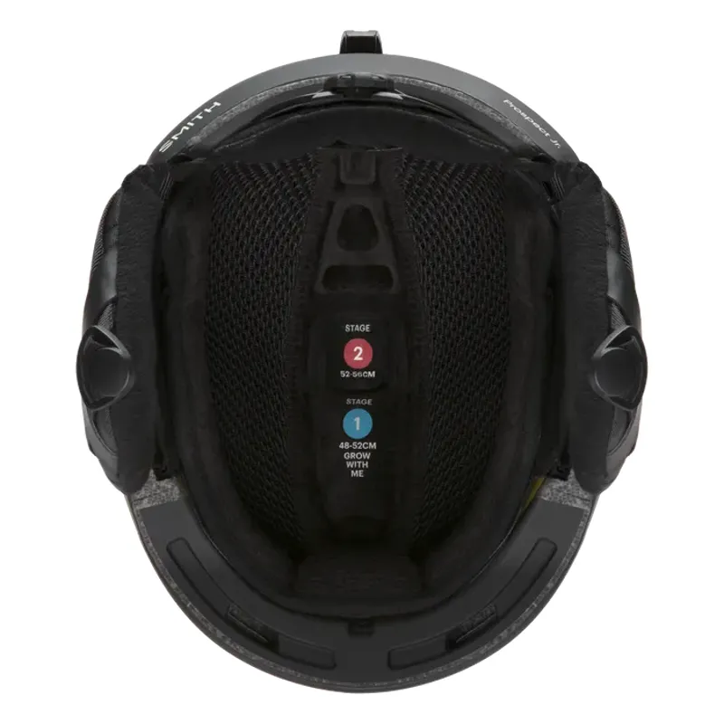 Smith Prospect Jnr MIPS Ski and Snowboard Helmet in Matt Black-4