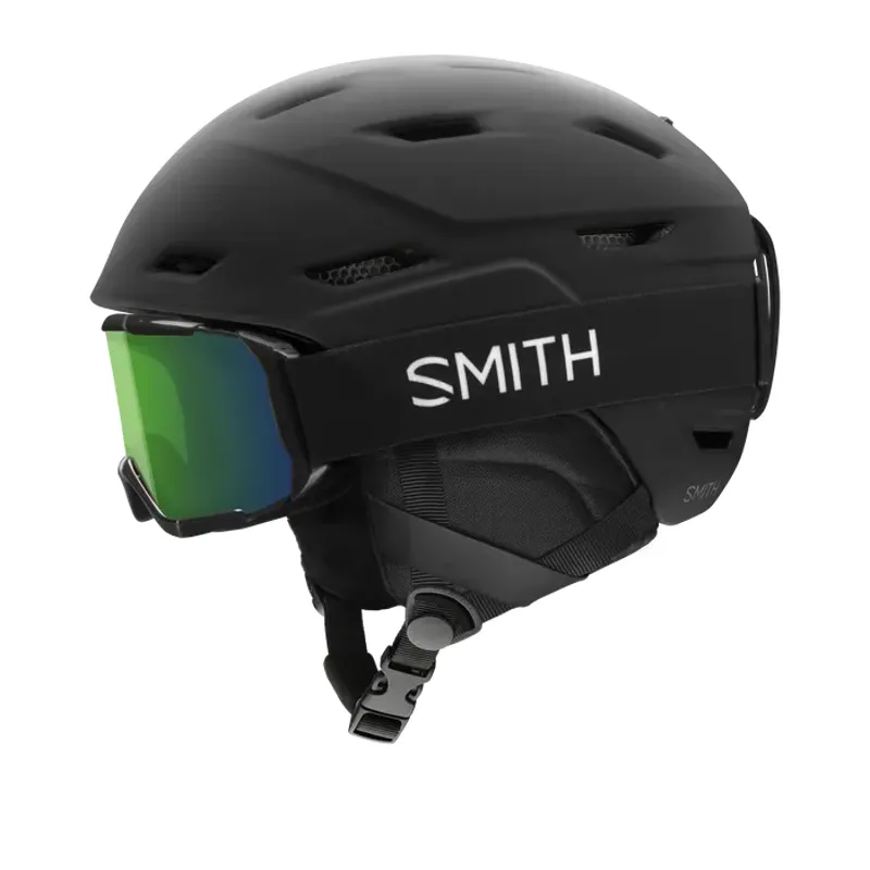 Smith Prospect Jnr MIPS Ski and Snowboard Helmet in Matt Black-1