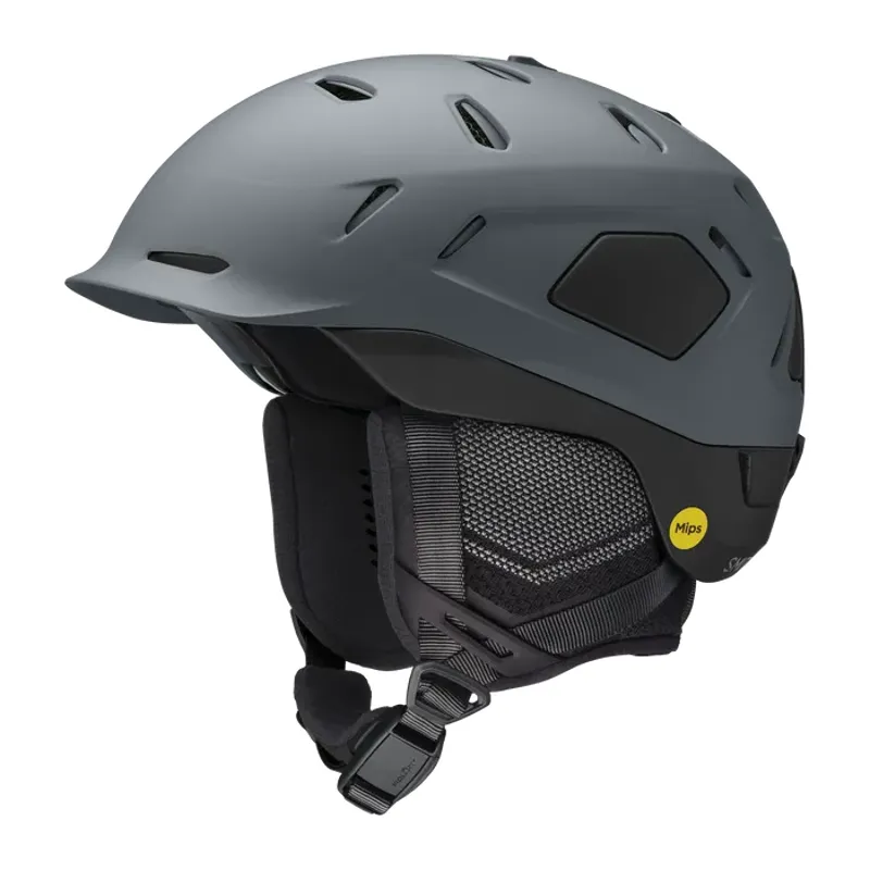 Smith Nexus MIPS Ski and Snowboard Helmet in Matte Slate/Black 