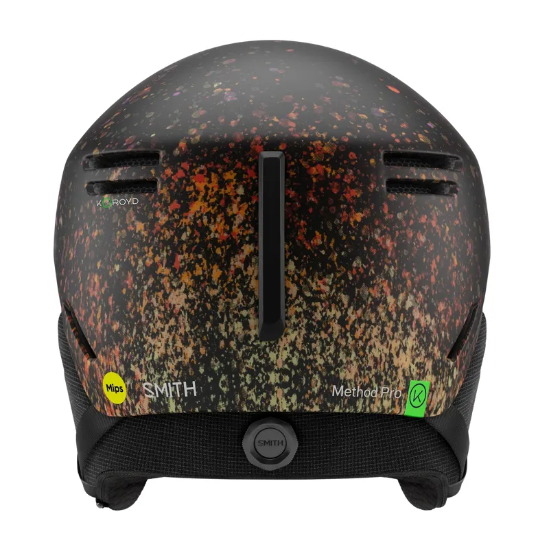 Smith Method Pro Mips Ski and Snowboard Helmet in Matte Black Spray-1