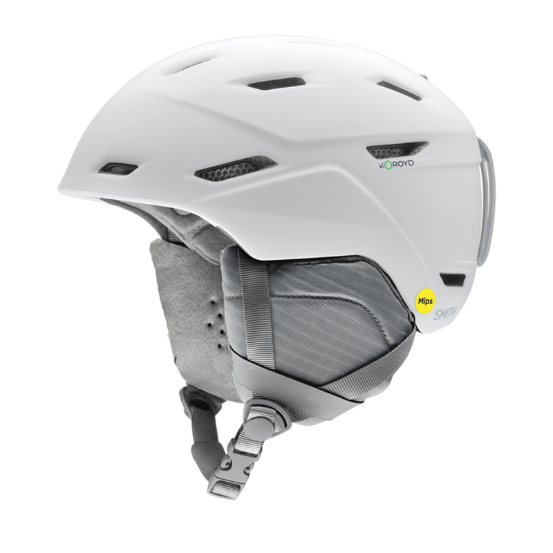 Smith Mirage MIPS Womens Ski and Snowboard Helmet in Matte White