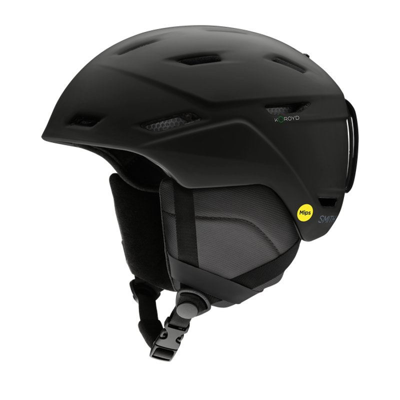 Smith Mission MIPS Ski and Snowboard Helmet in Matte Black
