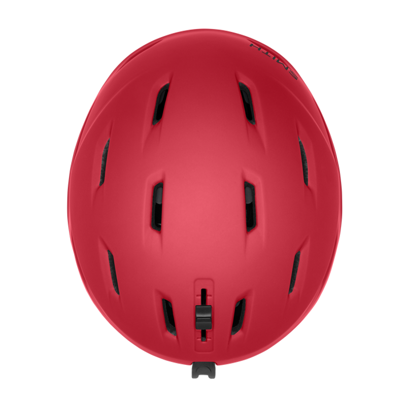 Smith Mission MIPS Ski and Snowboard Helmet in Matte Crimson Geo-2