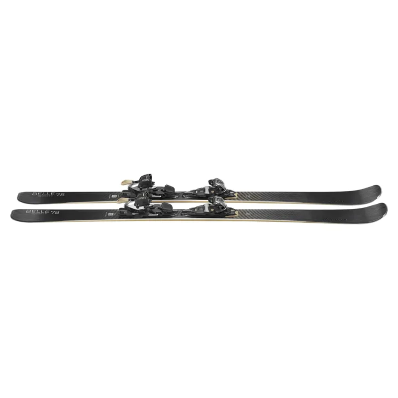 Nordica Belle DC 78 Women's Skis with Bindings 2027-6