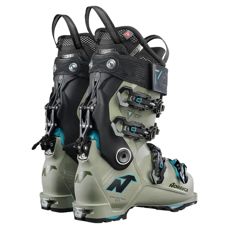Nordica Unlimited 95 W DYN Ski Boot 95 in Green-1