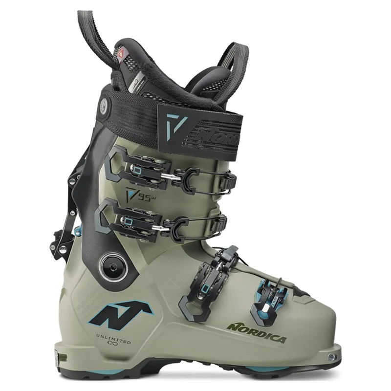 Nordica Unlimited 95 W DYN Ski Boot 95 in Green