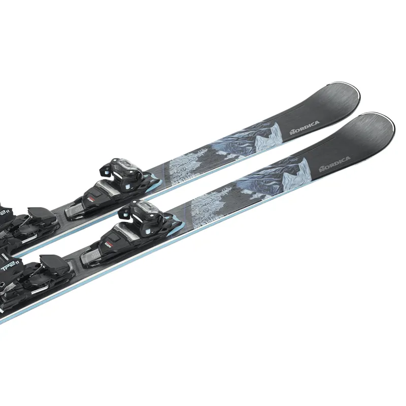 Nordica Wild Belle DC 84 Skis with Bindings 2027-3