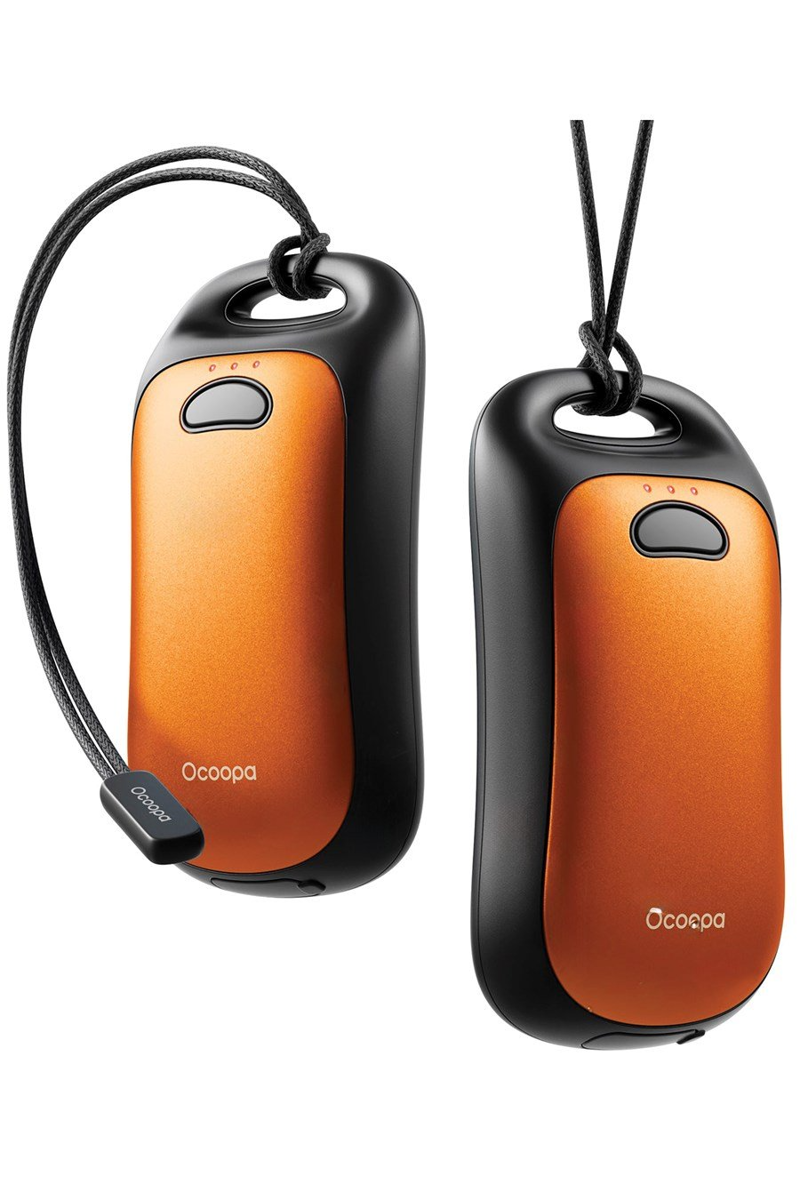 UT4 Urban 2-in-1 Magnetic Rechargeable Hand Warmers - Orange on Black