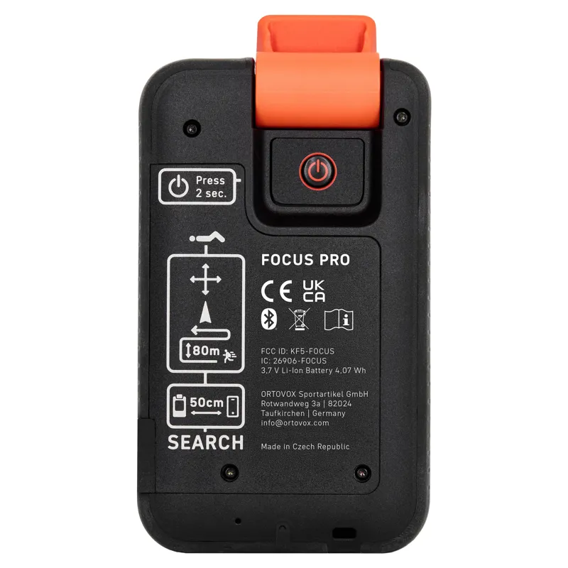 Ortovox Focus Pro Avalanche Transceiver in Safety Blue-3