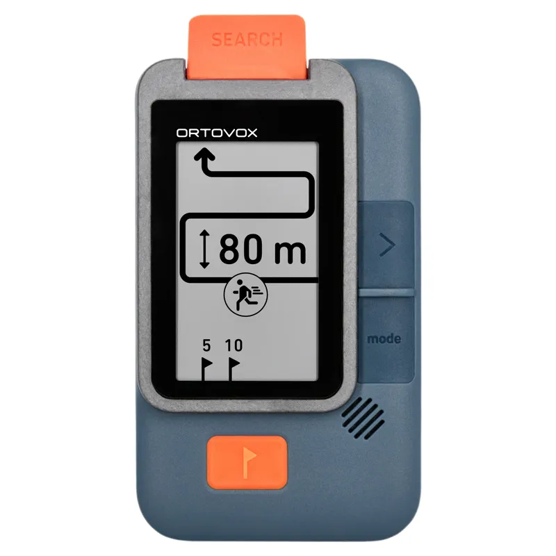 Ortovox Focus Pro Avalanche Transceiver in Safety Blue