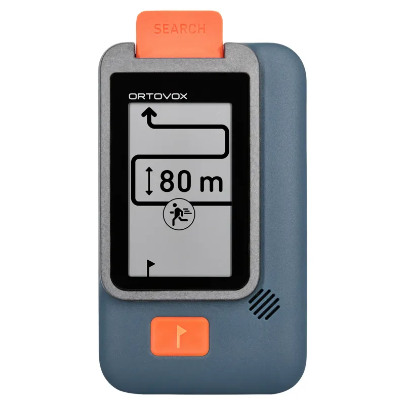 Ortovox Focus Voice Avalanche Transceiver in Safety Blue