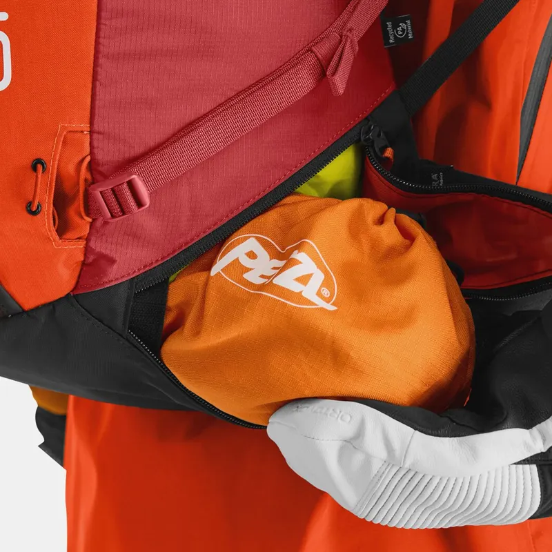 Ortovox Ravine 28 Back Pack Ski And Snowboard Bag Touring Oange