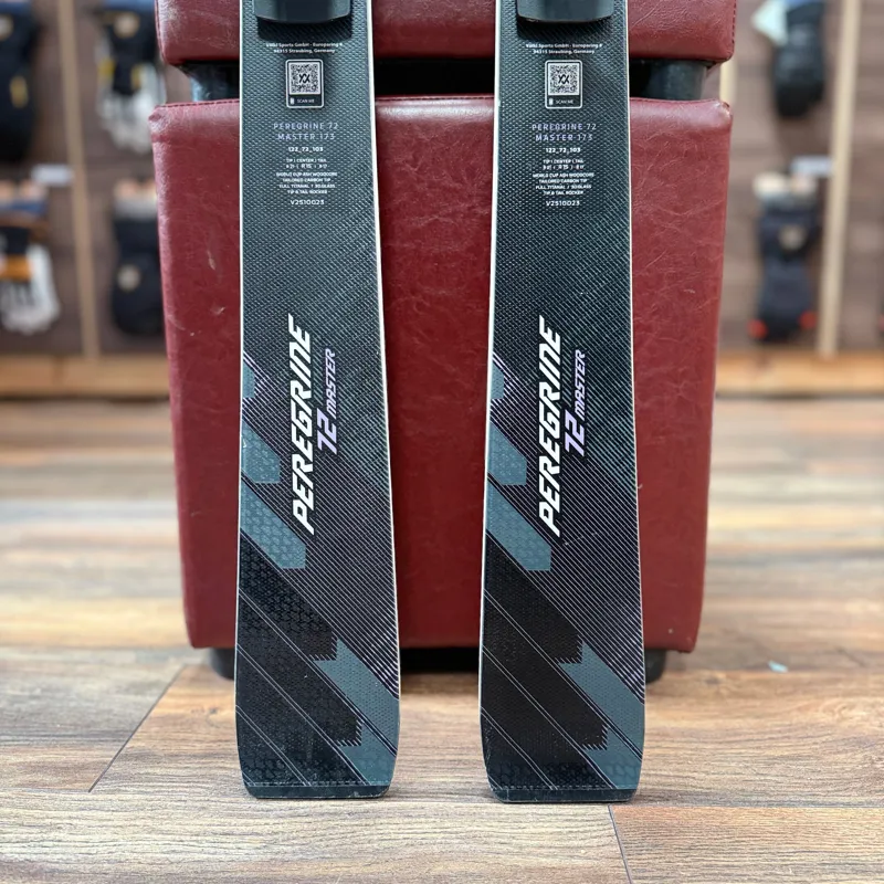 Volkl Peregrine 72 Master Ex-Demo Skis + Marker Comp 16 Binding 173cm-3