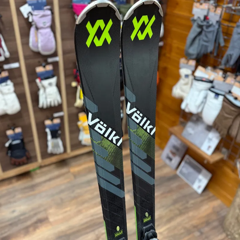 Volkl Peregrine XT All Mountain Ex-Demo Skis with Marker V-Motion 10 Bindings-2