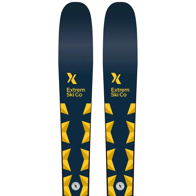 Extrem Ex-Demo Project 91 Skis 2026 with Look SPX French Navy Bindings 177cm