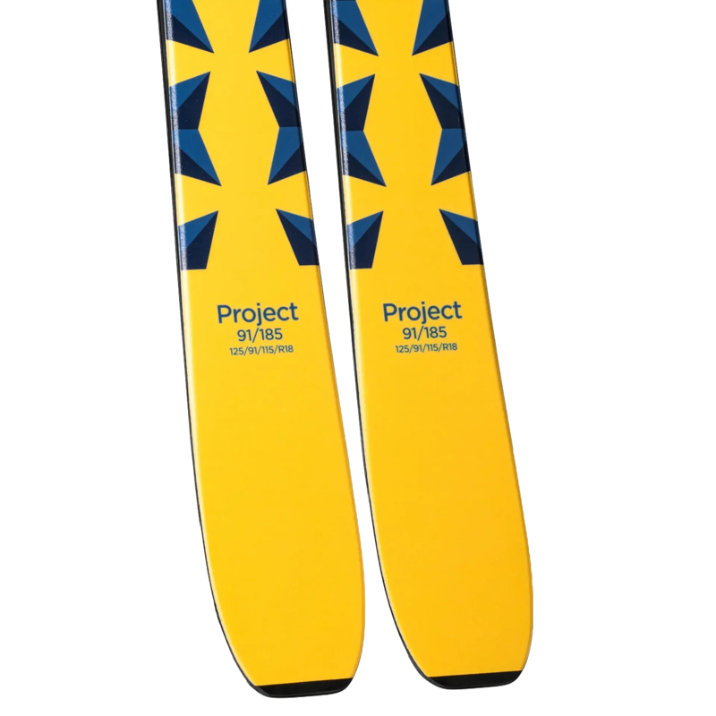 Extrem Ex-Demo Project 91 Skis 2026 with Look SPX French Navy Bindings 177cm-6