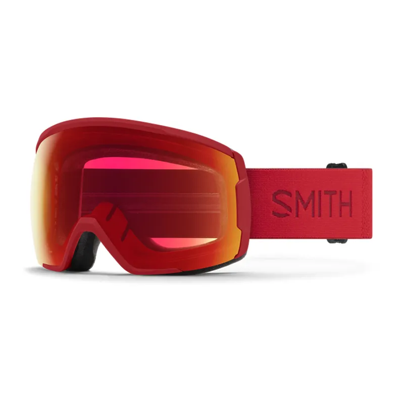 Smith Proxy Ski + Snowboard Goggles Lava + ChromaPop Red Mirror Lens