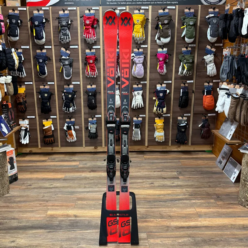 Volkl Racetiger GS 2026 Ex Demo Skis with R Motion Bindings 178cm-1