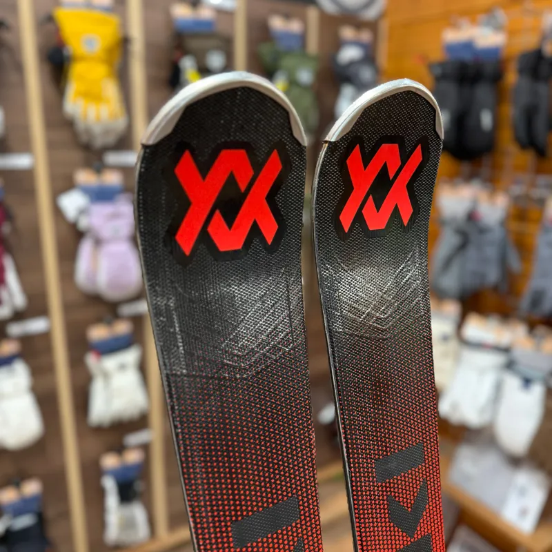 Volkl Racetiger RC 172CM Men's Piste Skis with Demo Bindings-3