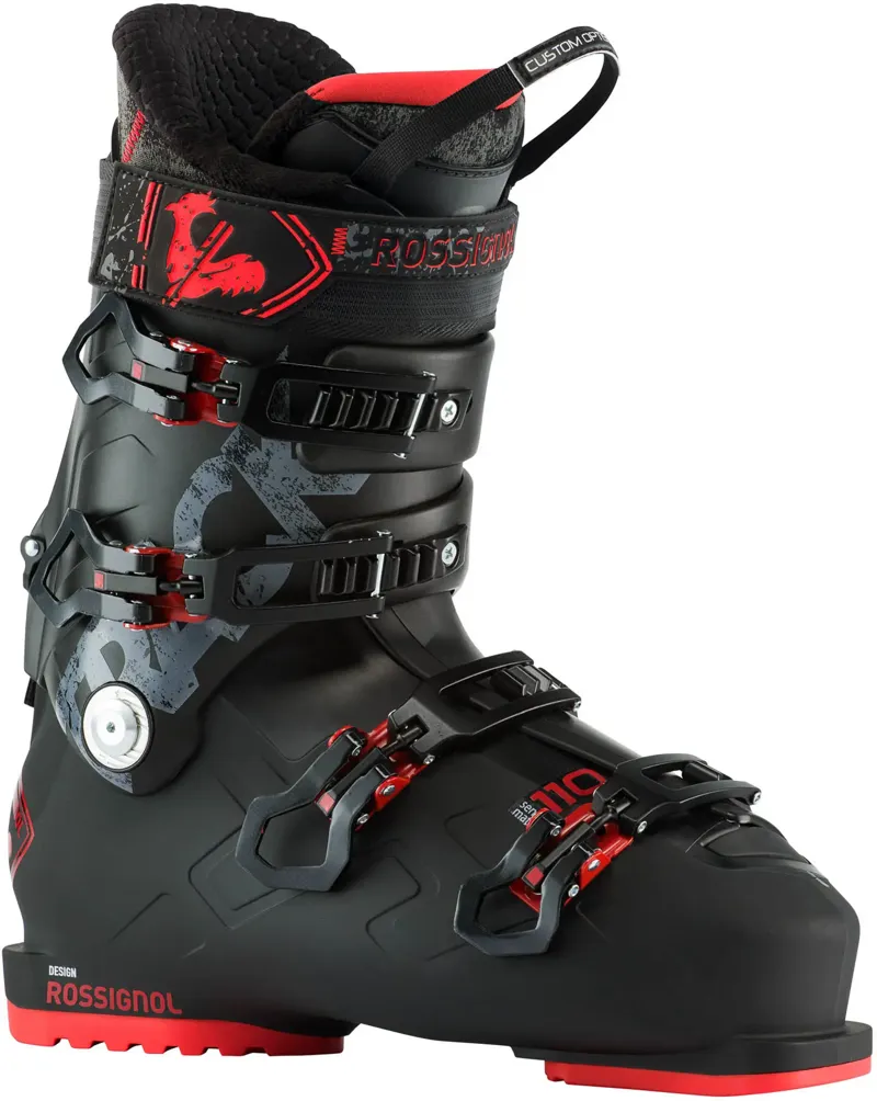 downhill ski boots with walk mode
