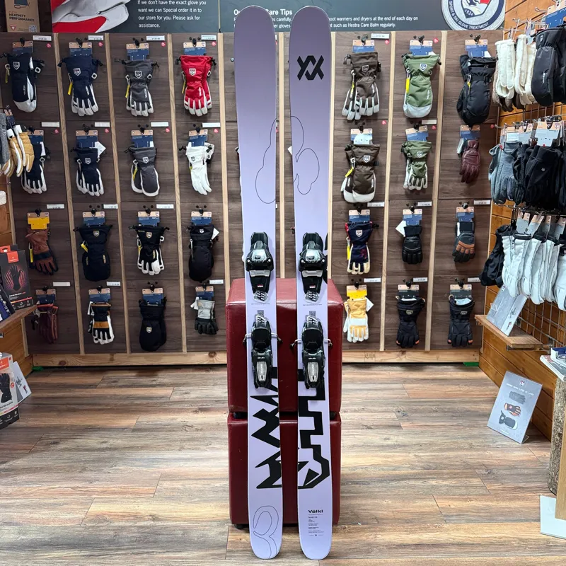 Volkl Revolt 104 Ex-Demo Skis with Demo Marker Griffon 180CM-2