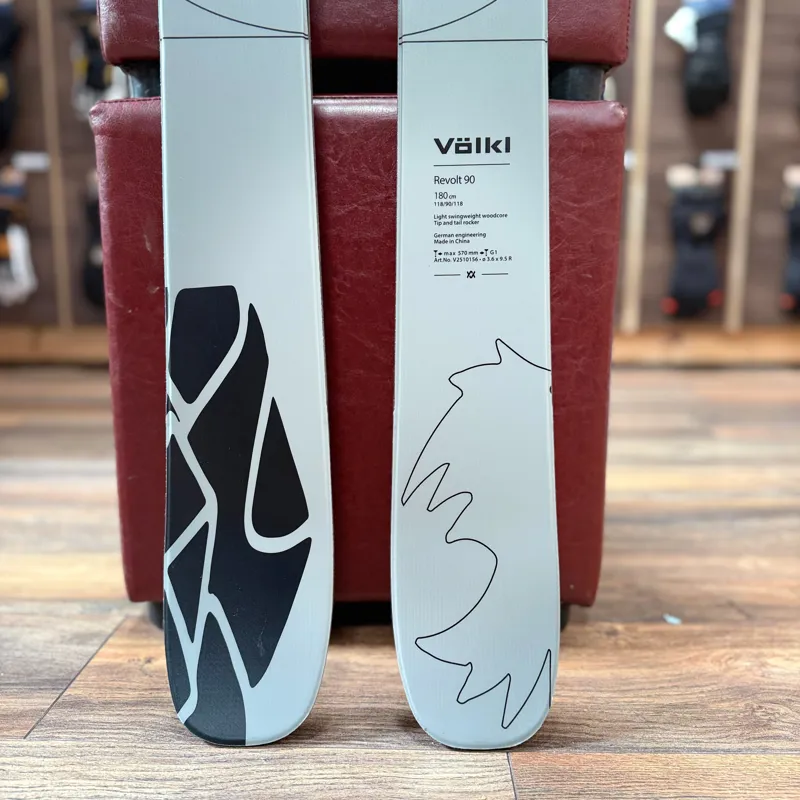 Volkl Revolt 90 2025 Demo Skis with Marker Griffon Demo Bindings 180cm-2
