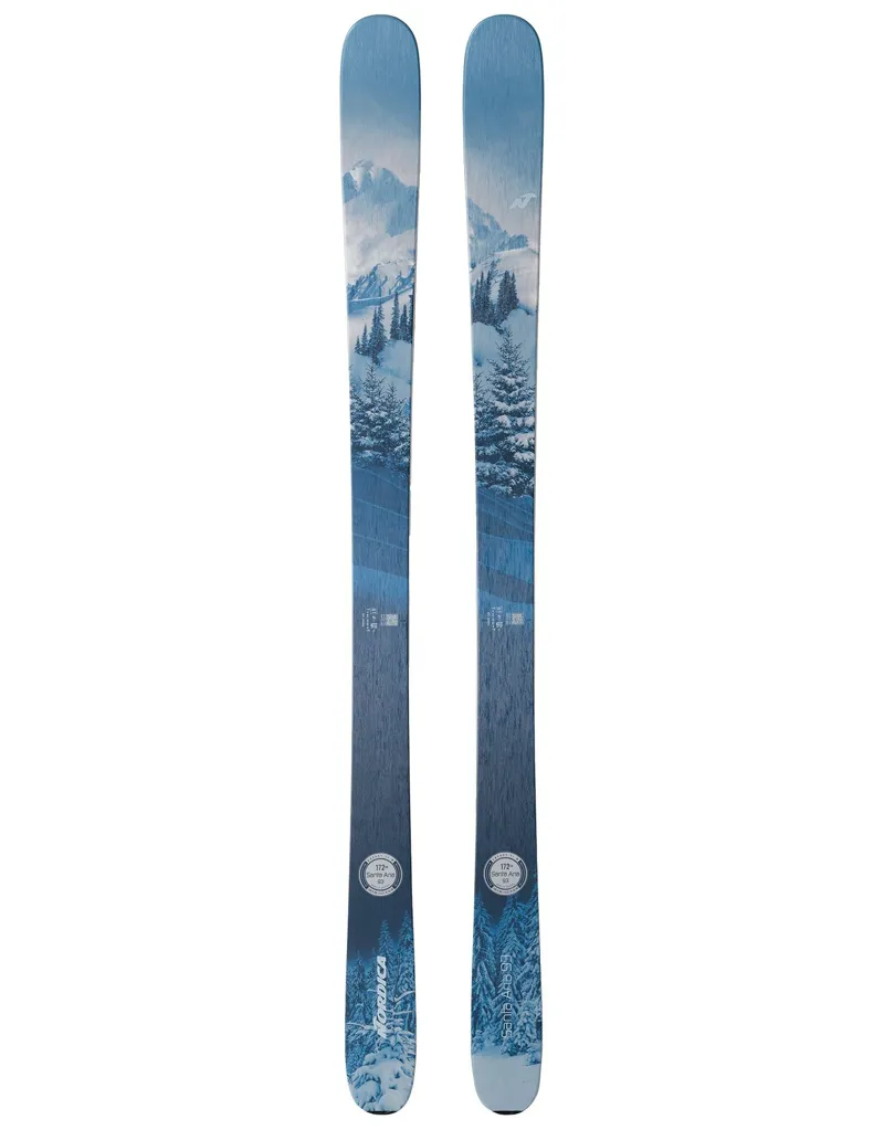 Nordica Santa Ana 93 Womens All Mountain Skis - Skis Only-1