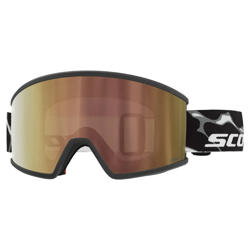 Scott Ambit Compact LS Goggles in Black with LS Cinnamon Chrome S1-3 Lens-1