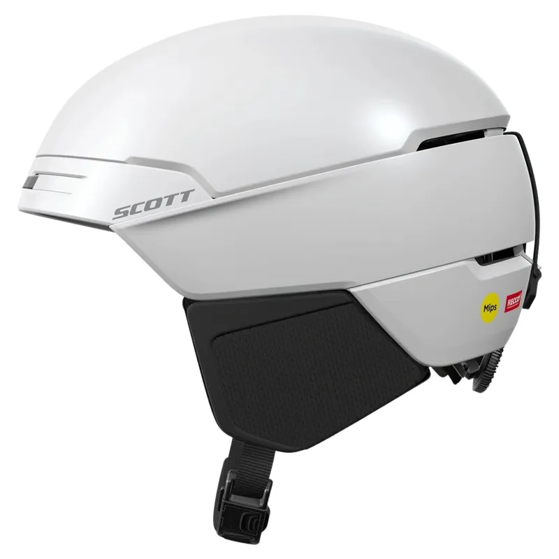 Scott Flow Pro Mips Ski and Snowboard Helmet in White-1