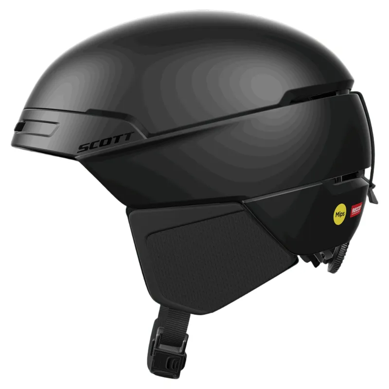 Scott Flow Pro Mips Ski and Snowboard Helmet in Black-1