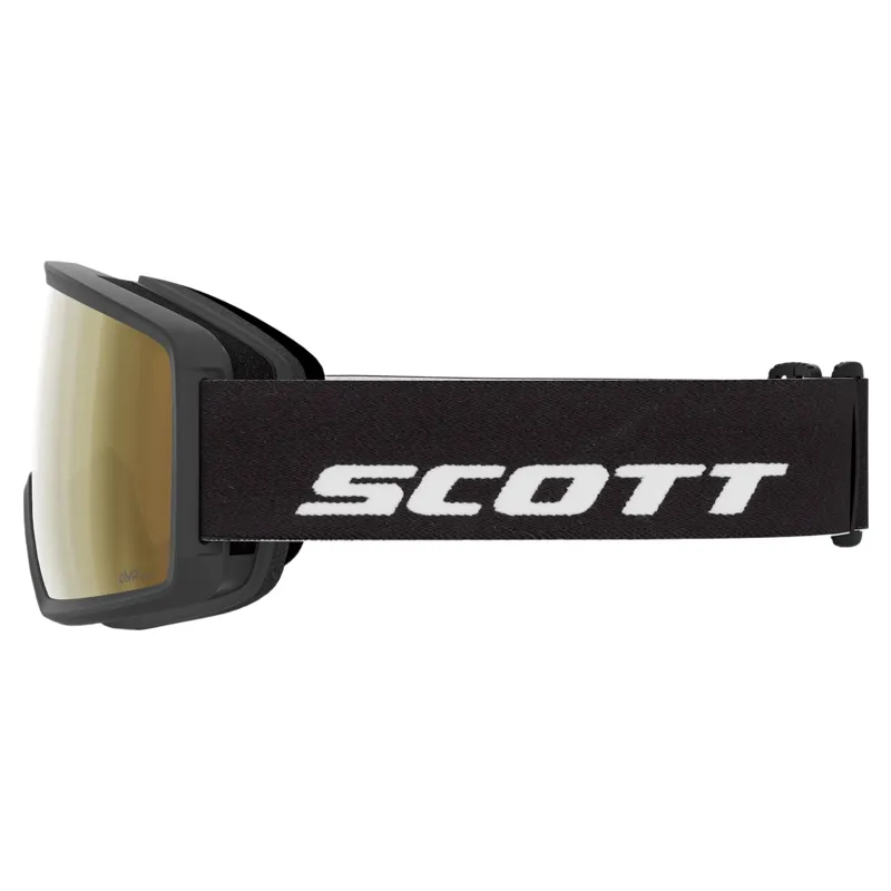 Scott Neo Compact Goggles in Black with LS Cinnamon Chrome S1-3 Lens-2