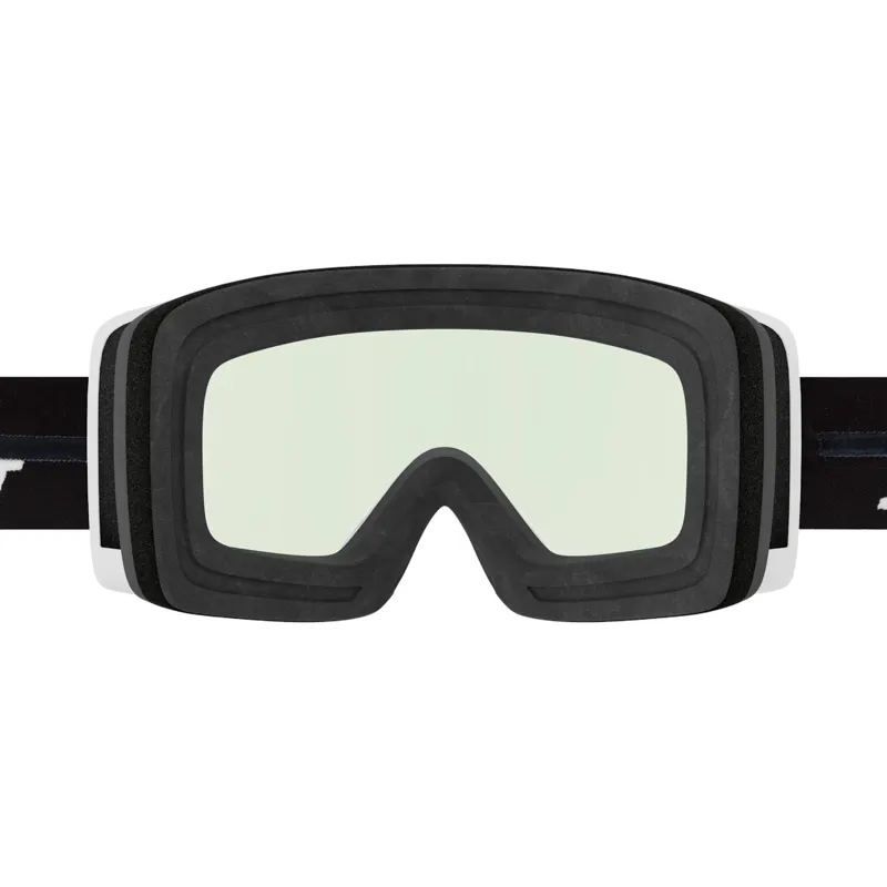 Scott Neo Compact Goggles in White with LS Cinnamon Chrome S1-3 Lens-4
