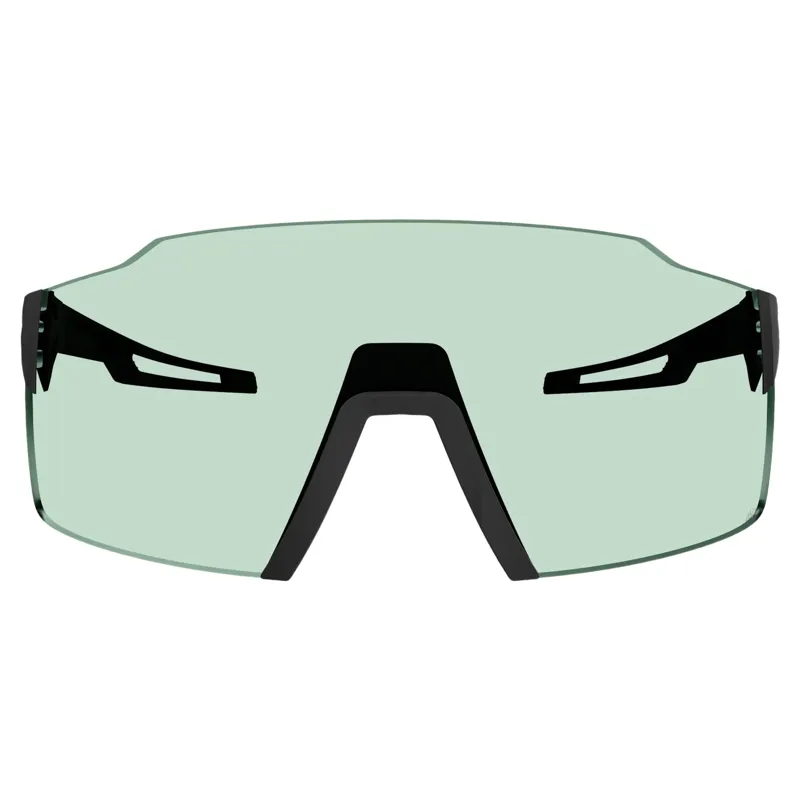 Scott Stride Sunglasses in Black with AMP Green S1 Lens-1