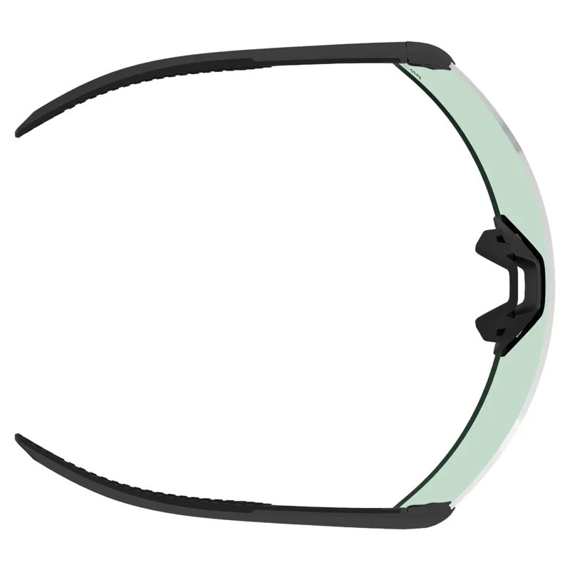 Scott Stride Sunglasses in Black with AMP Green S1 Lens-3