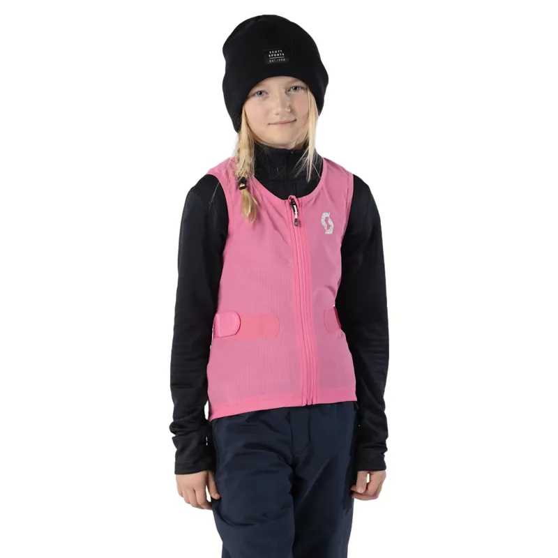 Scott Wintersports Airflow Junior Vest in Pink-2