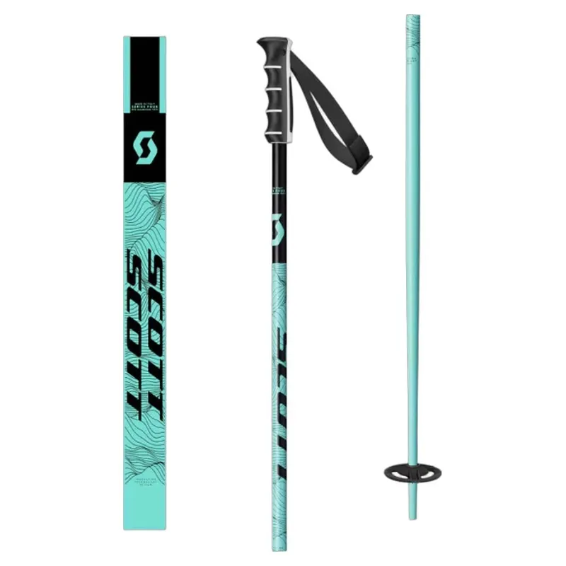 Scott Wintersports Sea Poles in Sea Mint