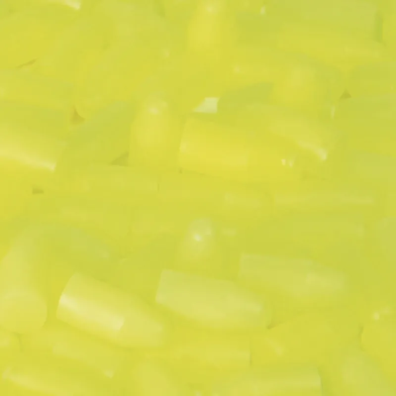 Ski Binding Hole Plug Plastic 4.5mm - Luminous Yellow Pack of 10