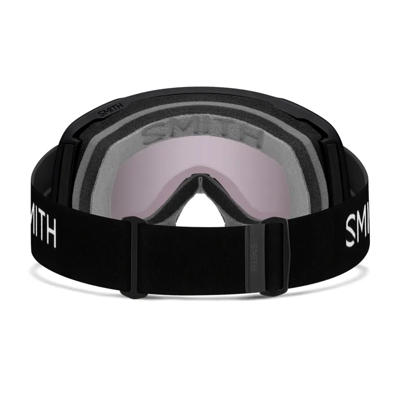 Smith Shakedown Goggles + Clear Lens in Black CP Everyday Blue Mirror-3